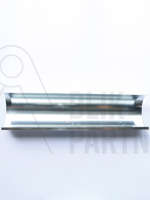 Ekspansionskappe, 1/2 rund, 280(11"), Zink, VM Blank, 0,70x550