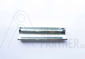 Ekspansionskappe, 1/2 rund, 280(11"), Zink, VM Blank, 0,70x550