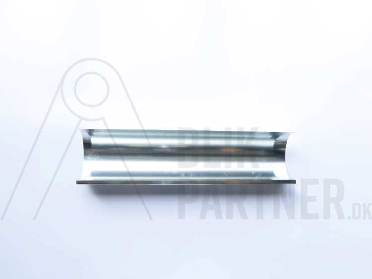Ekspansionskappe, 1/2 rund, 280(11"), Zink, VM Blank, 0,70x550