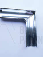 Gering, 1/2 rund, indv. 280(11"), 90°, Zink, VM Blank, 0,70