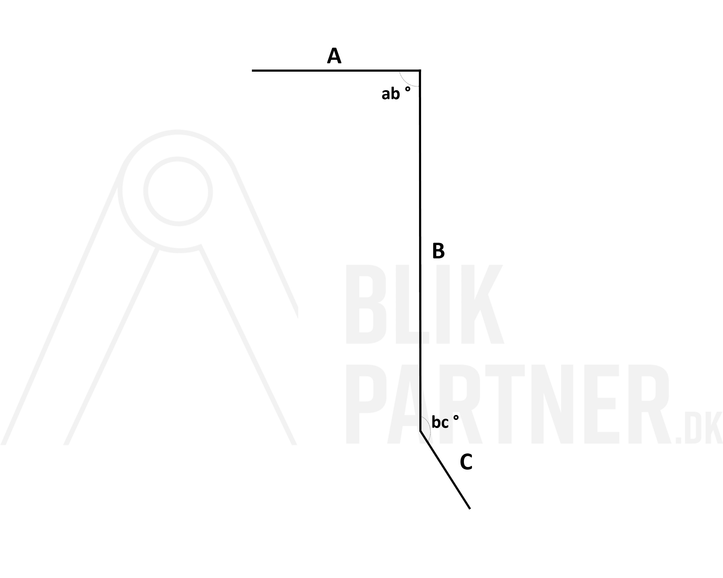 Løs kant til skotrende, Zink, VM Blank, 0,70x2000