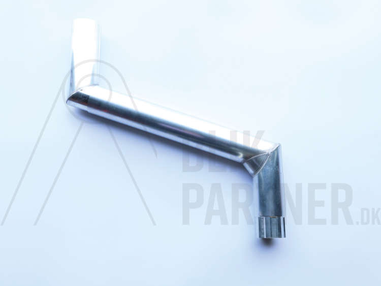 Bajonet knæ, ø87, Zink, VM Blank, 0,70